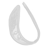Maxbell 3xSexy Women's Rose Flower Pattern C-String Invisible Thong Underwear White