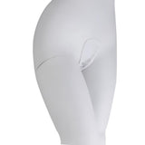Maxbell 3xSexy Women's Rose Flower Pattern C-String Invisible Thong Underwear White