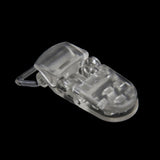 Maxbell 20PCS Multicolour/Clear T-Style Dummy Clips for Pacifier Holder Badge DIY Craft