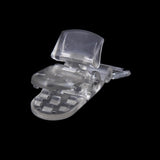 Maxbell 20PCS Multicolour/Clear T-Style Dummy Clips for Pacifier Holder Badge DIY Craft
