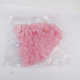 Maxbell Bridal Wedding Gown 4-layer Mesh Floral Dress for Barbie Dolls Pink