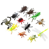 Maxbell 24pcs Plastic PVC Insect Animal Model Kids Toy Multi-color