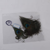 Maxbell Peacock Feathers for Craft Mask Hat 10-12cm 10pcs
