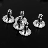 Maxbell 100 Pearls Rivets Studs for Dress Clothes Bracelet Bag Crafts+ 50 Pumpkin Rivets