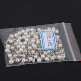 Maxbell 3xRivets and Pearls Set for DIY Crafts 100pcs Ivory
