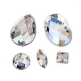 Maxbell 3x50pcs Crystal Sewing Button Decorative Buttons DIY Crafts Mixed Styles
