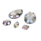 Maxbell 3x50pcs Crystal Sewing Button Decorative Buttons DIY Crafts Mixed Styles