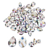 Maxbell 3x50pcs Crystal Sewing Button Decorative Buttons DIY Crafts Mixed Styles