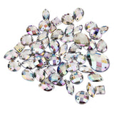 Maxbell 3x50pcs Crystal Sewing Button Decorative Buttons DIY Crafts Mixed Styles