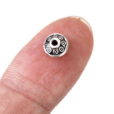 Maxbell 2x 00pcs Antique Tibetan Silver Spacer Beads DIY Jewelry Bracelet Craft Findings