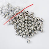 Maxbell 2x 00pcs Antique Tibetan Silver Spacer Beads DIY Jewelry Bracelet Craft Findings