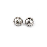 Maxbell 2x 00pcs Antique Tibetan Silver Spacer Beads DIY Jewelry Bracelet Craft Findings