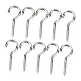 Maxbell 20x10pcs Mini Eye Pins Screw Hook House Curtain Net Wire Hanging Hook 55x3.8mm
