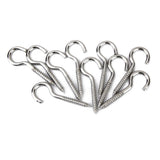 Maxbell 20x10pcs Mini Eye Pins Screw Hook House Curtain Net Wire Hanging Hook 55x3.8mm