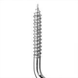 Maxbell 20x10pcs Mini Eye Pins Screw Hook House Curtain Net Wire Hanging Hook 55x3.8mm