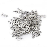 Maxbell 7xNumbers Alloy Pendant Charm