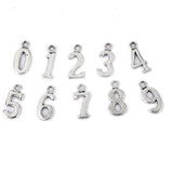 Maxbell 7xNumbers Alloy Pendant Charm