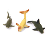 Maxbell Plastic PVC Marine Animals Model Kids Toy 12pcs Multi-color