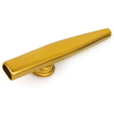 Maxbell Musical Instrument Aluminium Alloy Kazoo with Diaphragm-Golden