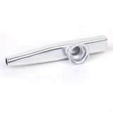Maxbell 6xAluminium Alloy Kazoo with Diaphragm Silver