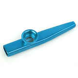 Maxbell Aluminium Alloy Kazoo with Diaphragm Golden+Aluminium Alloy Kazoo with Diaphragm Silver+Aluminium Alloy Kazoo with Diaphragm Blue