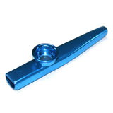Maxbell Aluminium Alloy Kazoo with Diaphragm Golden+Aluminium Alloy Kazoo with Diaphragm Silver+Aluminium Alloy Kazoo with Diaphragm Blue