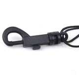Maxbell 3xAdjustable Padded Sax Saxophone Neck Strap with Snap Hook Black