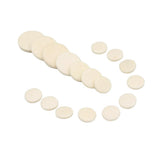 Maxbell 3xClarinet Pads Bb Key 17pcs Ivory