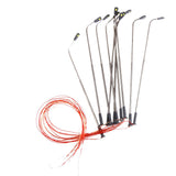 Maxbell 4xModel LED Street Lamp Lights Single Head Train Layout Scenery 1:100 10pcs