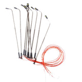 Maxbell 4xModel LED Street Lamp Lights Single Head Train Layout Scenery 1:100 10pcs