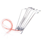 Maxbell 25xModel LED Street Lamp Lights Single Head Train Layout Scenery 1:100 10pcs