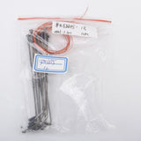 Maxbell 25xModel LED Street Lamp Lights Single Head Train Layout Scenery 1:100 10pcs