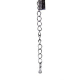 Maxbell 2x12 Cord Crimp End Caps Bail Tip Lobster Clasp Tail Extender Chain DIY Findings
