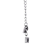Maxbell 2x12 Cord Crimp End Caps Bail Tip Lobster Clasp Tail Extender Chain DIY Findings