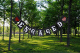 Maxbell ENGAGED Party Decoration Bunting Garland Banner