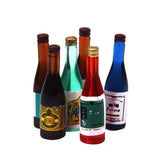 Maxbell 1/12 Dollhouse Miniature Bottles of Wine 6pcs