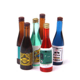 Maxbell 1/12 Dollhouse Miniature Bottles of Wine 6pcs