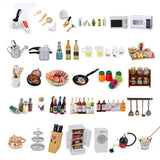 Maxbell 1/12 Dollhouse Miniature Bathroom Furniture Toothbrush Toothpaste Set