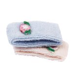 Maxbell 1/12 Dollhouse Miniature Bathroom Furniture Pink Blue Towels Set Accessory