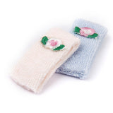 Maxbell 1/12 Dollhouse Miniature Bathroom Furniture Pink Blue Towels Set Accessory