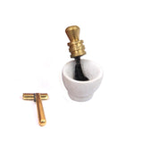 Maxbell 1/12 Dollhouse Miniature Bathroom Furniture Shaver Brush Set Accessory