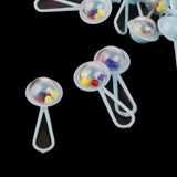 Maxbell 7xMini Rattles Baby Shower Favors Party Decor Gift Favor 50pcs Blue