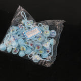 Maxbell Mini Rattles Baby Shower Favors Party Decor Gift Favor 50pcs Blue