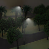 Maxbell 2x 10 Model Railway Train Architecture Dual/Single Lamp Post Street Light LEDs N