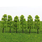 Maxbell 1:200 Green Pine Trees Model Street Train Railway Landscape Scenery Layout
