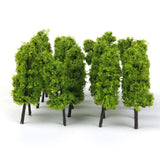 Maxbell 1:200 Green Pine Trees Model Street Train Railway Landscape Scenery Layout