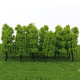 Maxbell 1:200 Green Pine Trees Model Street Train Railway Landscape Scenery Layout