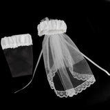 Maxbell 23xBride Groom Dress Wedding Wine Glass Champagne Cup Cover Decoration 2pcs