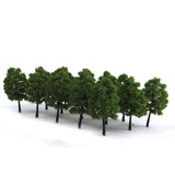 Maxbell 8x20x Model Trees Scenery 1:100 HO Scale Tree Landscape Layout Dark Green