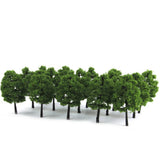 Maxbell 8x20x Model Trees Scenery 1:100 HO Scale Tree Landscape Layout Dark Green